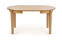 Matbord runt i ek förlängningsbart Ø100-200 cm
