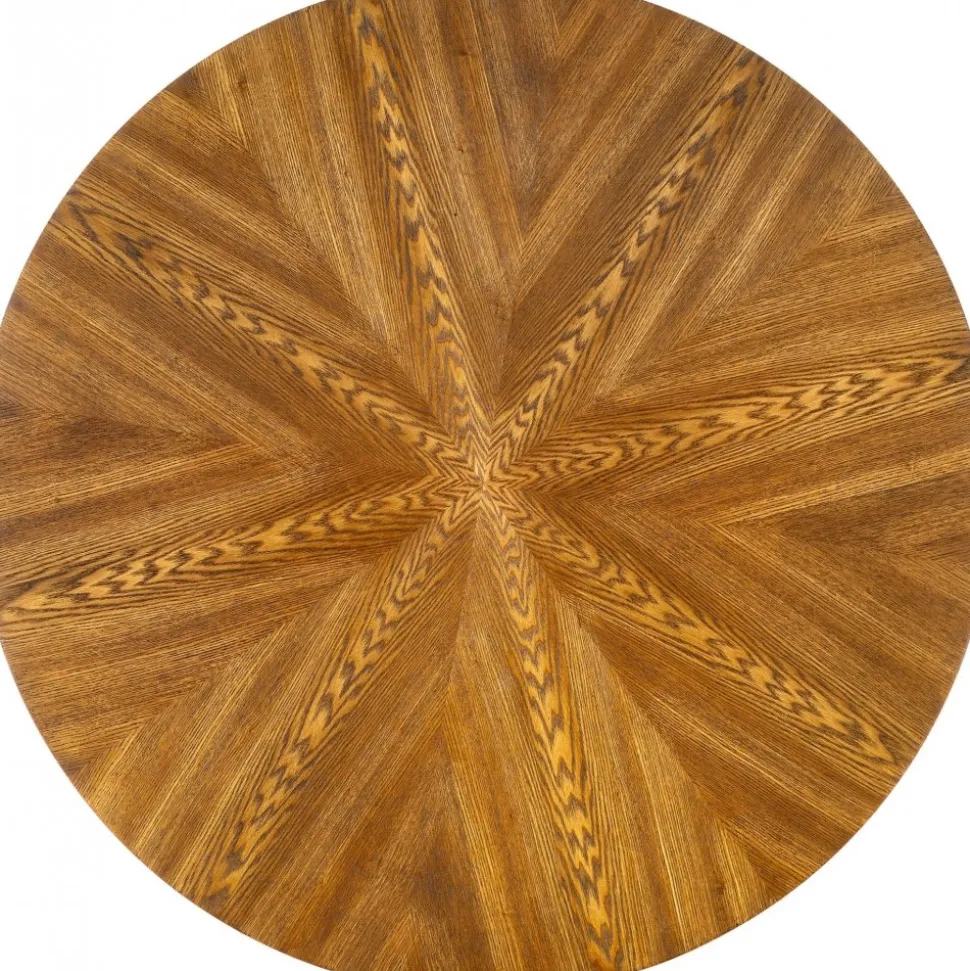 Matbord runt valnöt - svart 100 cm - Towson + Möbeltassar