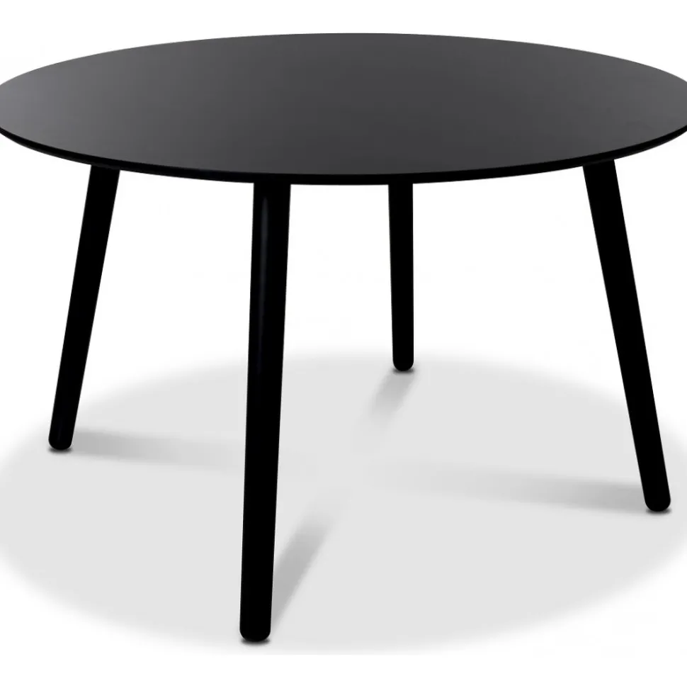 Matbord svart Ø120 cm - Rosvik