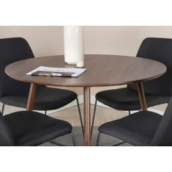 Matbord valnöt Ø100 cm - Plaza