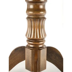 Matbord valnöt förlängningsbart 90-124 cm + Möbeltassar