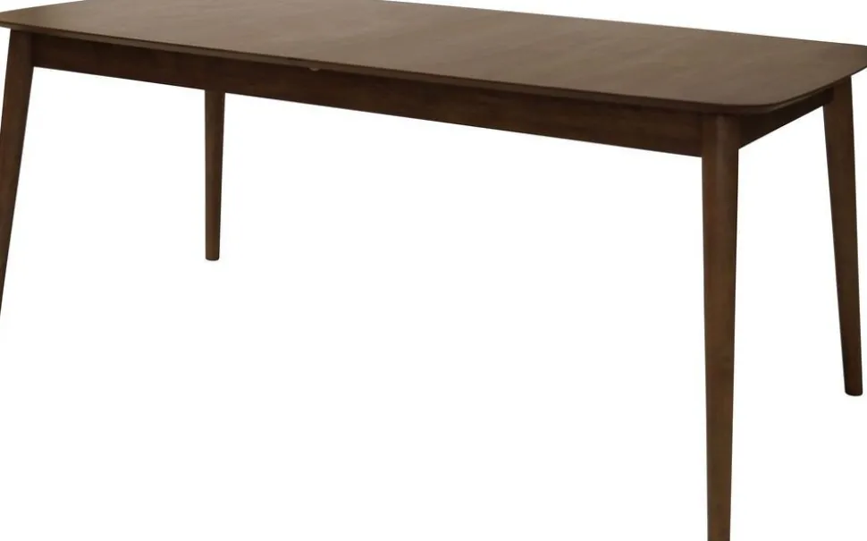 Matbord valnöt förlängningsbart 180 till 220 cm - Montreux + Möbeltassar