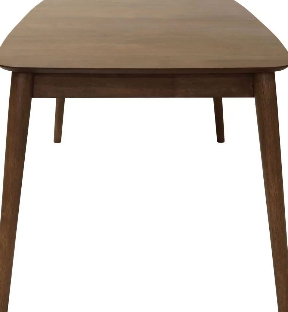 Matbord valnöt förlängningsbart 180 till 220 cm - Montreux + Möbeltassar