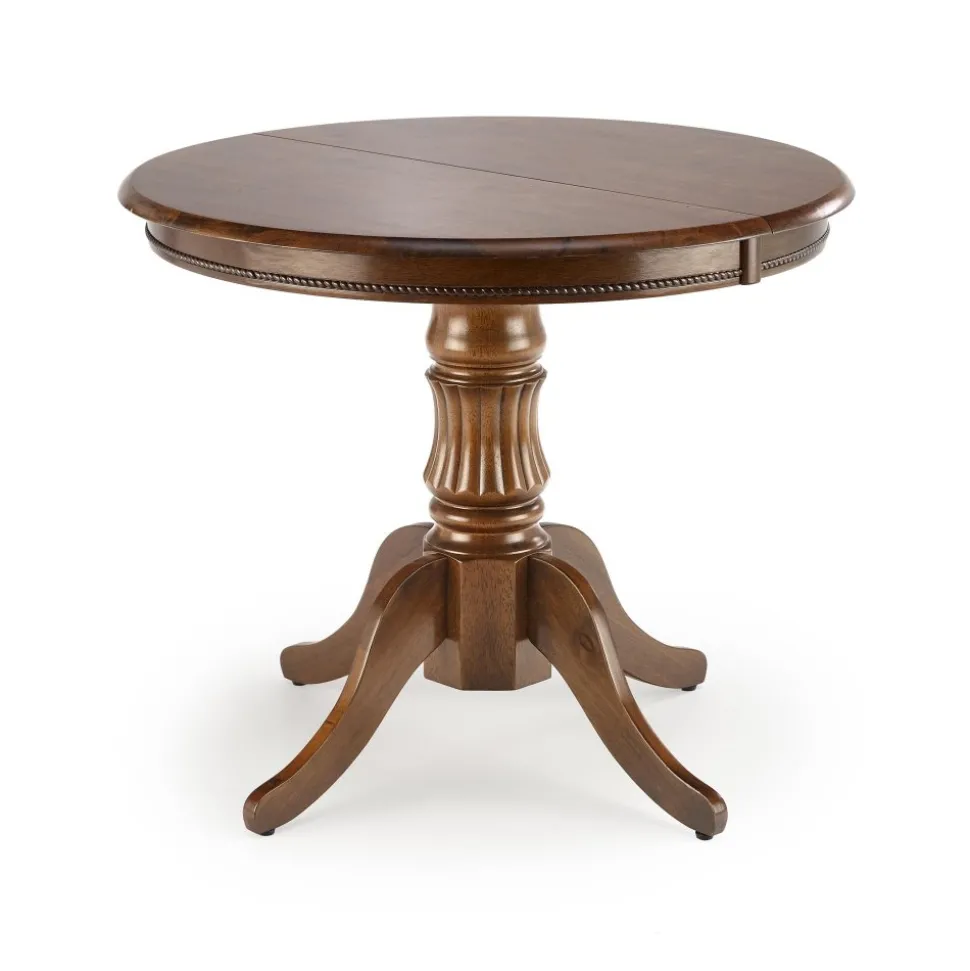 Matbord valnöt förlängningsbart 90-124 cm