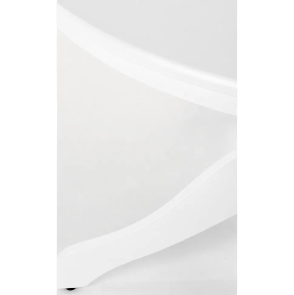 Matbord vitt 106 cm i diameter