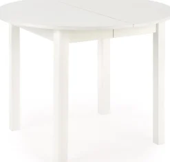 Matbord vitt förlängningsbart 102-142 cm + Möbeltassar