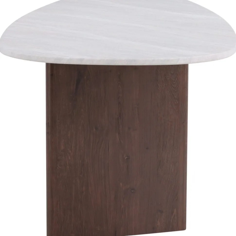 Matbord 180x90 cm Brunt / ljusgrå Grönvik