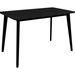 Matbord 120x70 cm svart - Vojens
