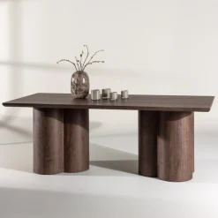 Matbord 210x100 cm valnöt - Olivia