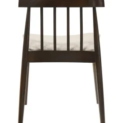 Matgrupp Florence i valnöt; runt matbord med 4 st stolar + 3.00 x Möbeltassar