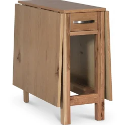 Matgrupp; Klaffbord ek med 4 st svarta pinnstolar - Fårö + 4.00 x Stolsdyna