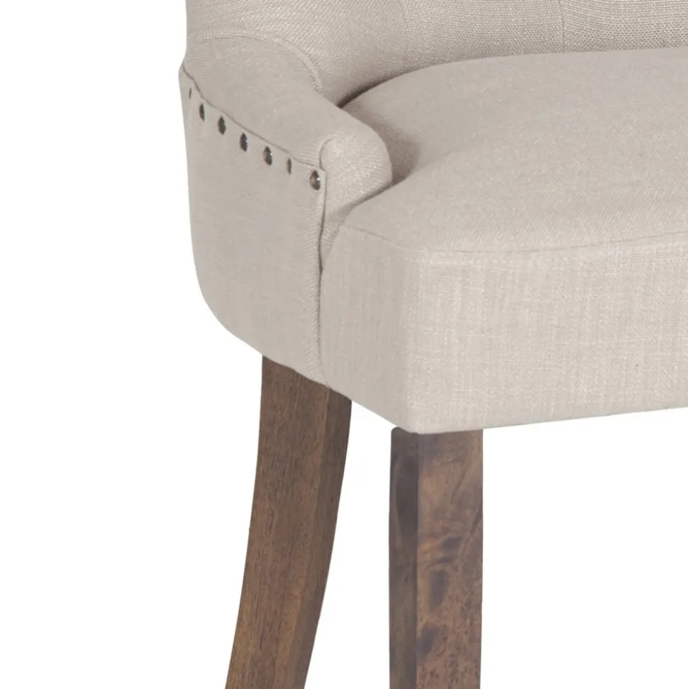 Matgrupp: Lamier matbord runt + 4 st Tuva beige stolar + 4.00 x Stolsdyna