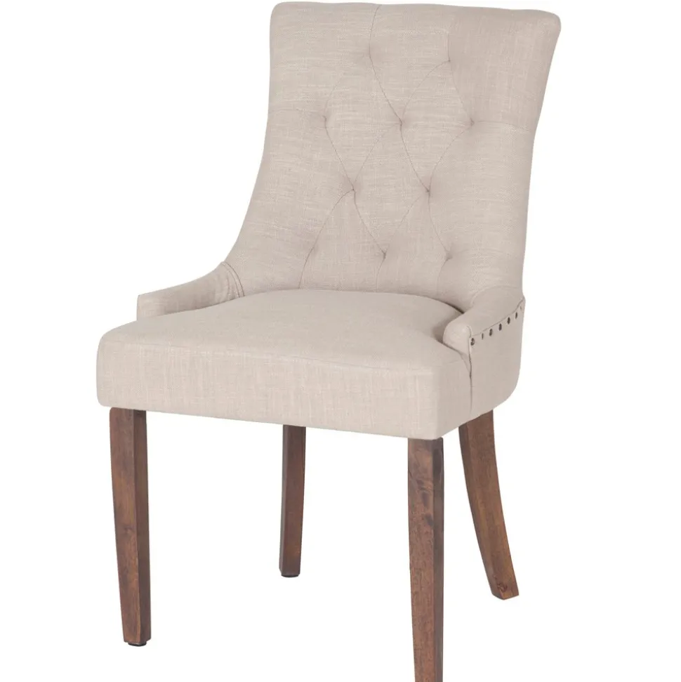 Matgrupp: Lamier matbord runt + 4 st Tuva beige stolar + 4.00 x Stolsdyna