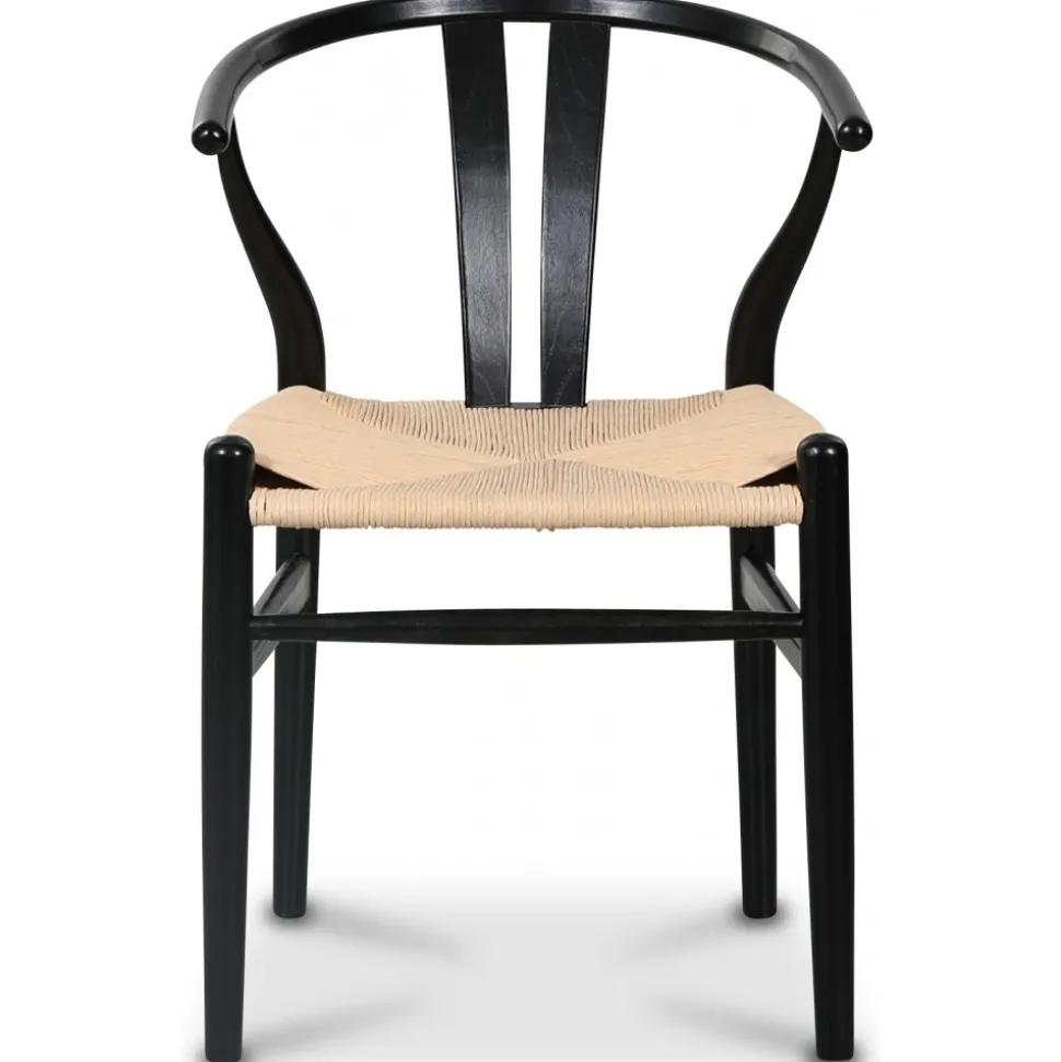 Matgrupp PiPi ovalt matbord 240 cm inkl 4 st Sunda matstol - Svartbets + 3.00 x Möbeltassar