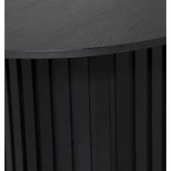 Matgrupp PiPi ovalt matbord 240 cm inkl 4 st Sunda matstol - Svartbets