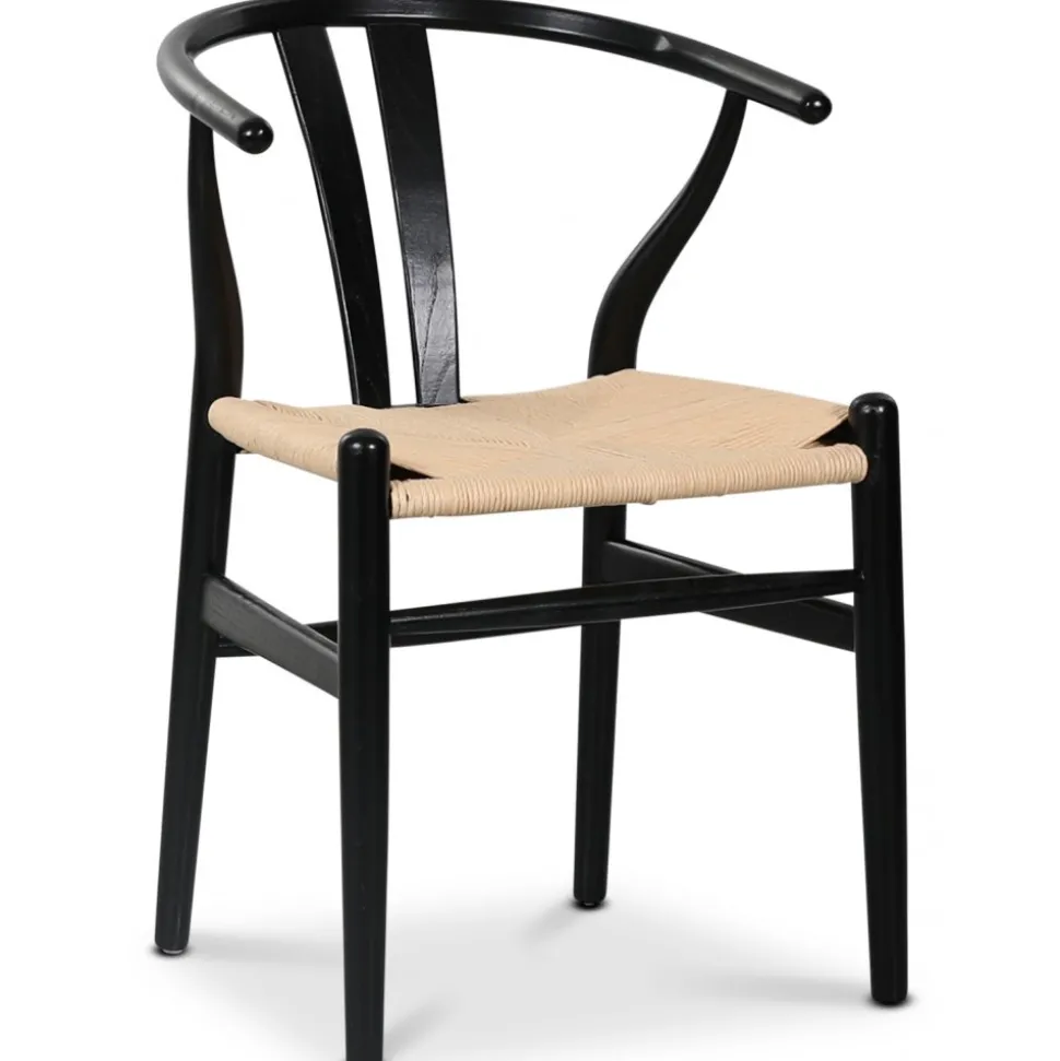 Matgrupp PiPi ovalt matbord 240 cm inkl 4 st Sunda matstol - Svartbets