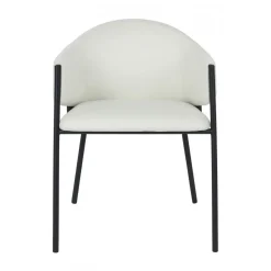 Matstol beige/svart - Stacey