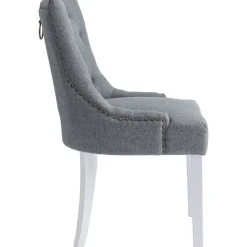 Matstol grå/vit - Tuva Newport