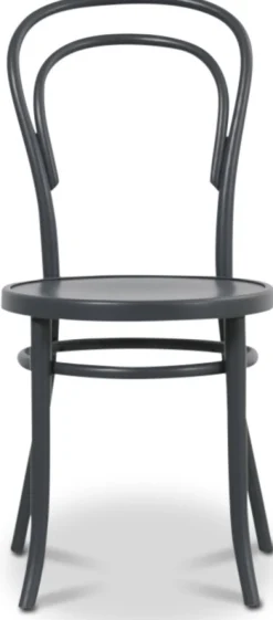 Matstol Nr 14 - Mörkgrå