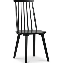 Matstol svart - Dalsland + Stolsdyna