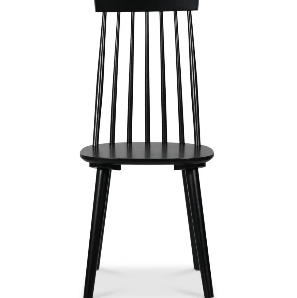Matstol svart - Dalsland + Stolsdyna