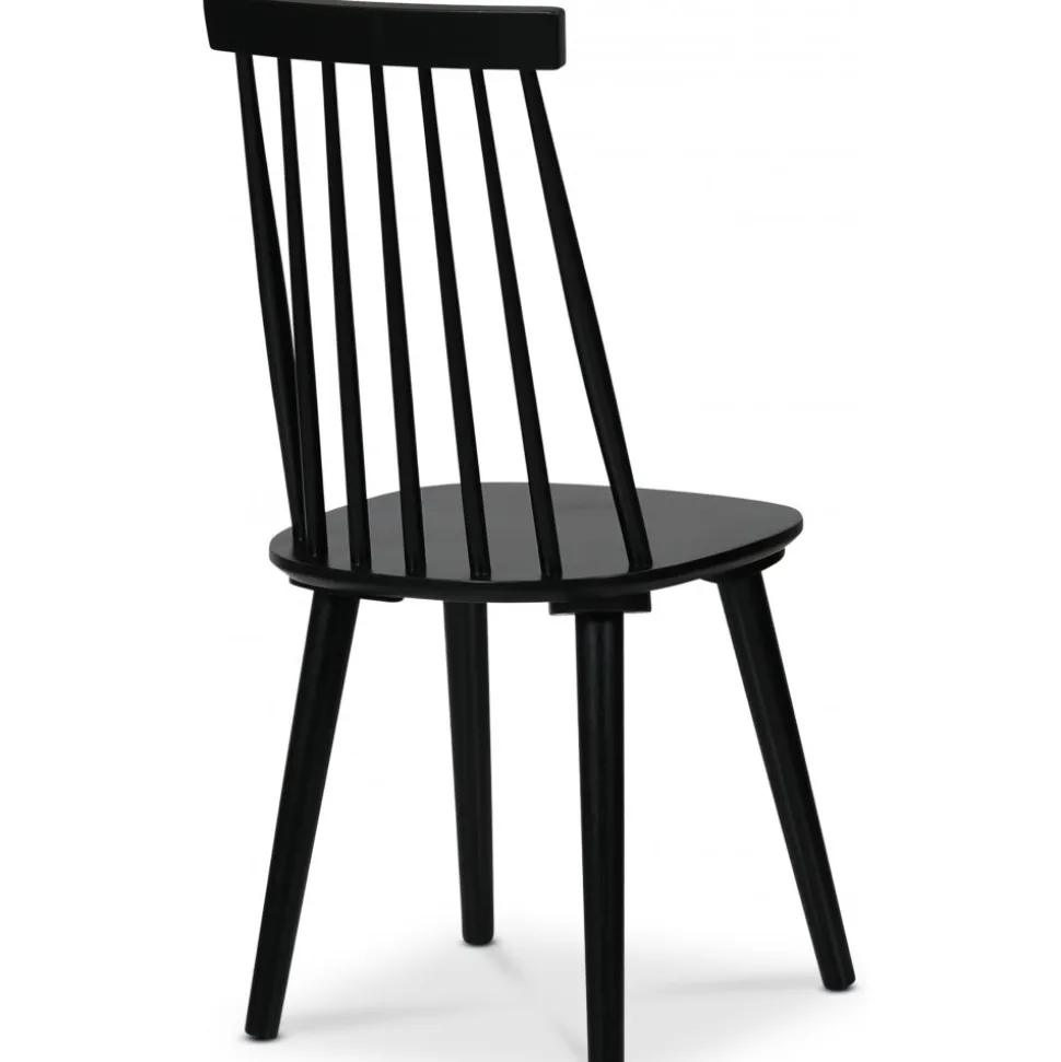 Matstol svart - Dalsland + Stolsdyna