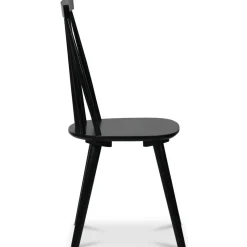 Matstol svart - Dalsland + Möbeltassar