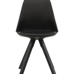 Matstol svart PU / Plast