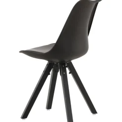 Matstol svart PU / Plast