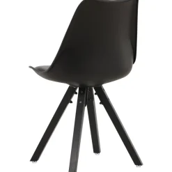 Matstol svart PU / Plast