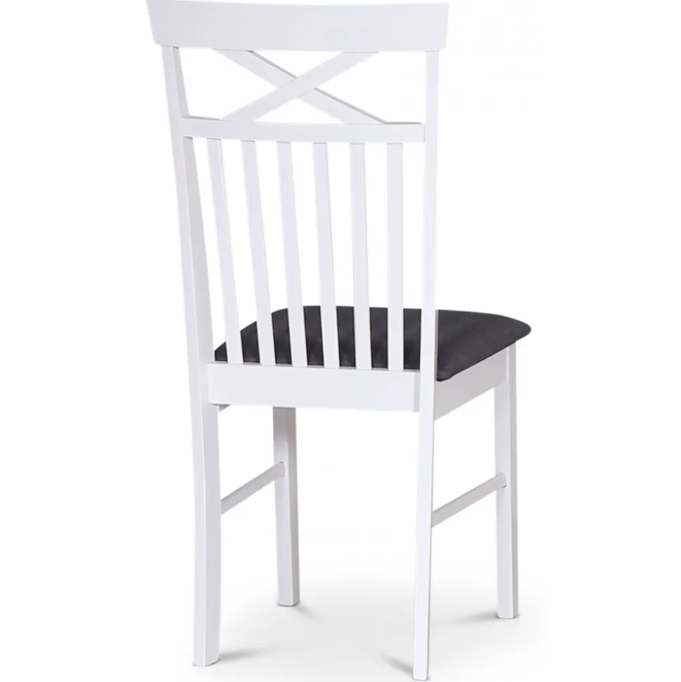 Matstol vit/grå - Sofiero