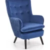 Maurice fåtölj - Mörkblå