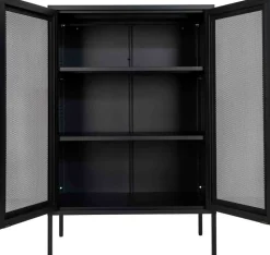 Melbourne Vitrinskåp - Svart