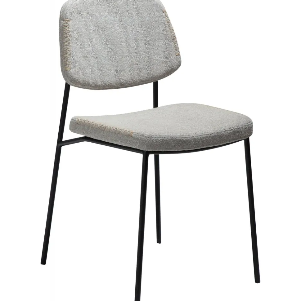 Menta matstol - Cashmere bouclé/svart