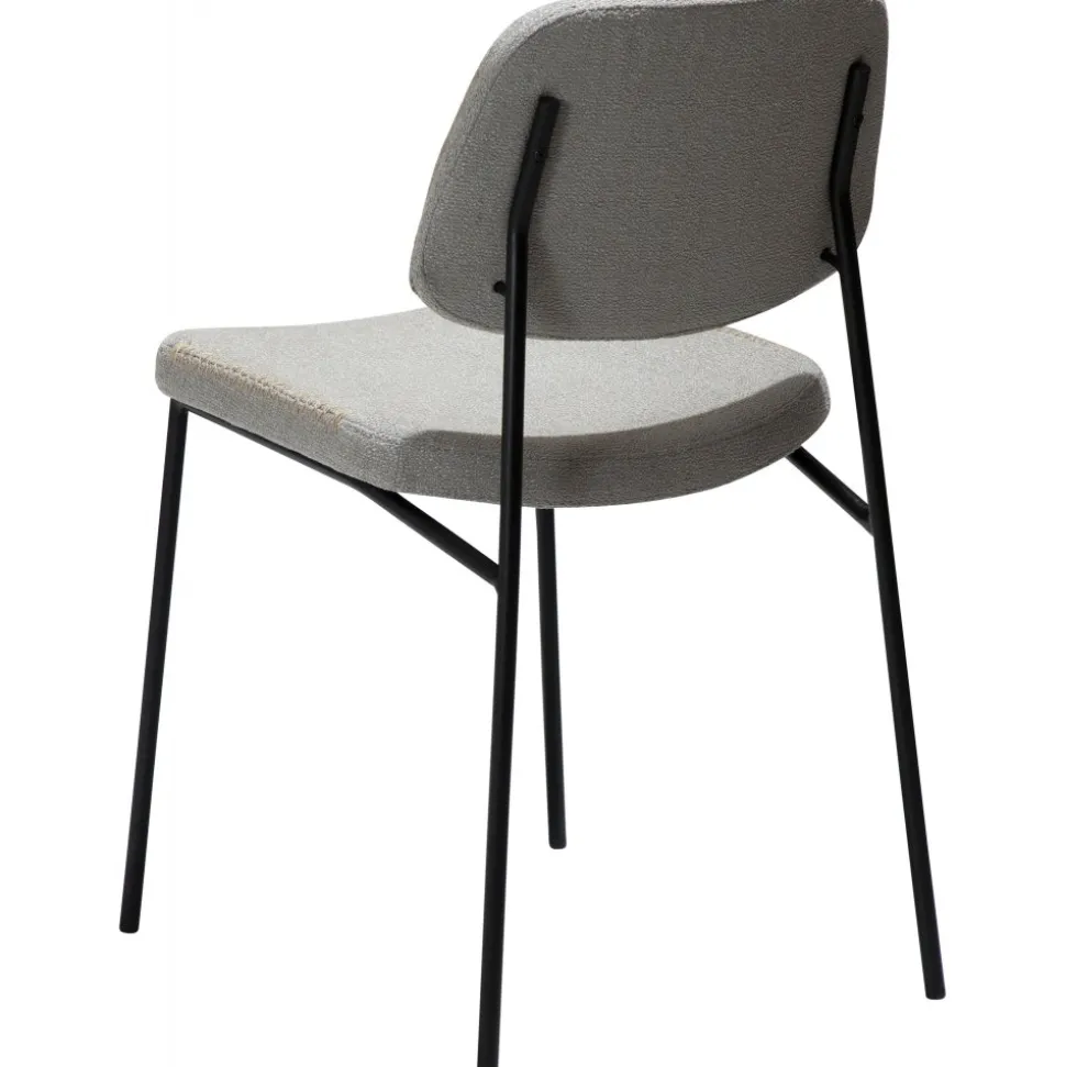 Menta matstol - Cashmere bouclé/svart