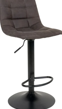 Middelfart Barstol - Mörkgrå/svart
