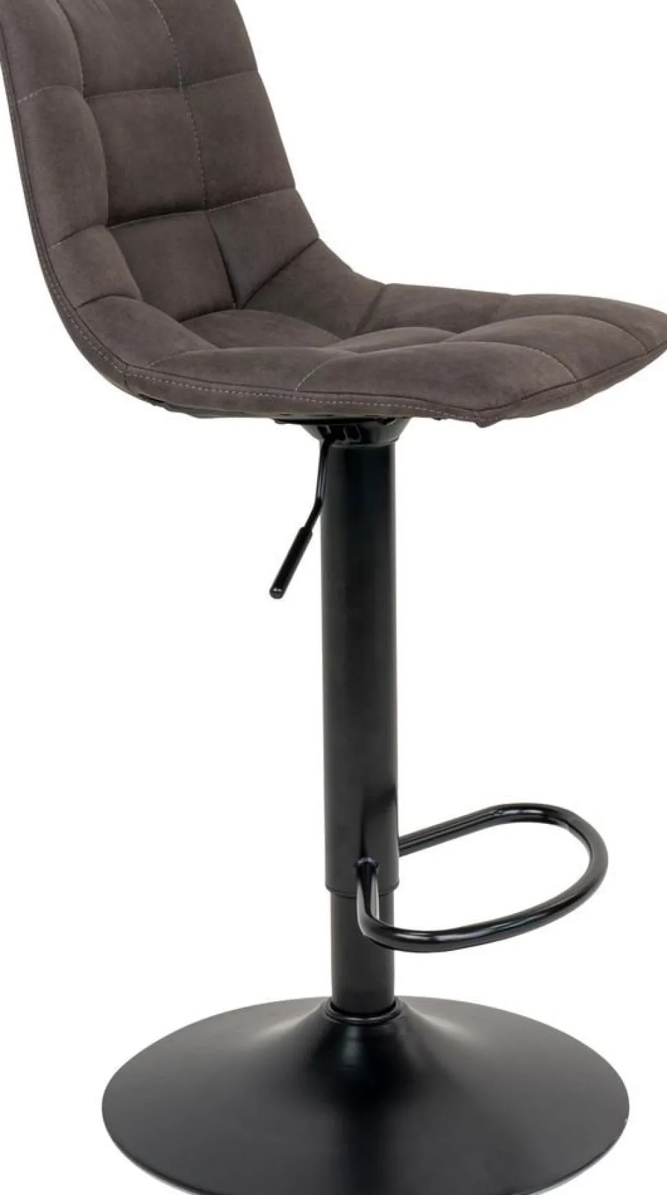 Middelfart Barstol - Mörkgrå/svart