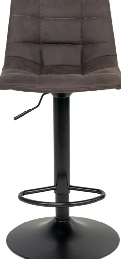 Middelfart Barstol - Mörkgrå/svart + Möbeltassar