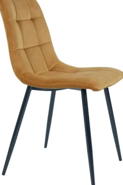 Middelfart Matstol - Gul/svart