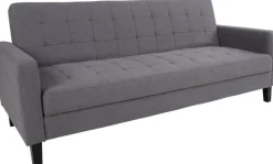 Milton Bäddsoffa - Mörkgrå/björk