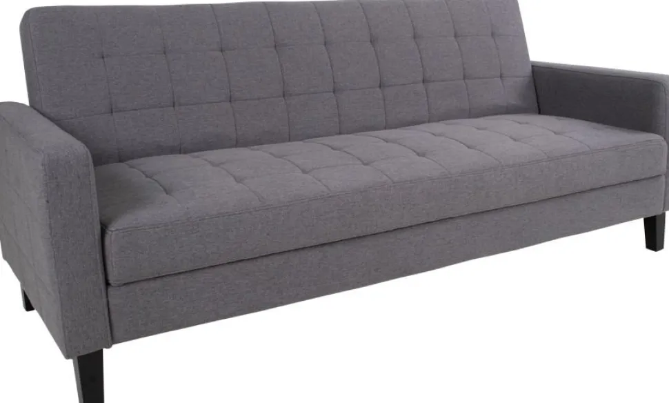 Milton Bäddsoffa - Mörkgrå/björk