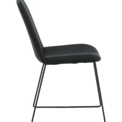 Minnie matstol - Svart tyg