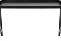 Miso skrivbord 126,6x51,6 cm - Svart