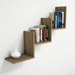 Mist vägghylla - Valnöt