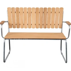 Möllan trädgårdssoffa i teak + Rengöringsmedel för utemöbler