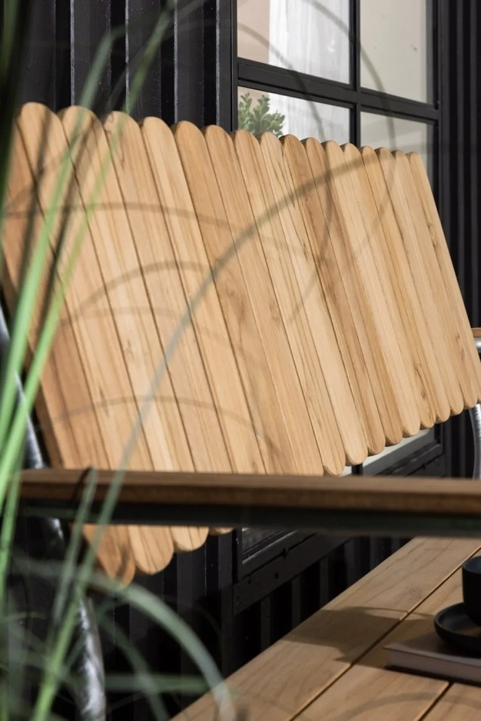 Möllan trädgårdssoffa i teak