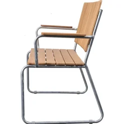 Möllan trädgårdssoffa i teak + Textilskydd för utemöbler