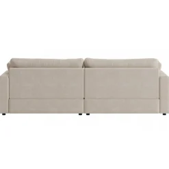 Moby 4-sits soffa 266 cm - Beige soffa + Textilrengöring för möbler