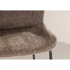 Modesto barstol - Brun boucle