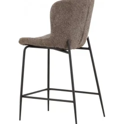 Modesto barstol - Brun boucle